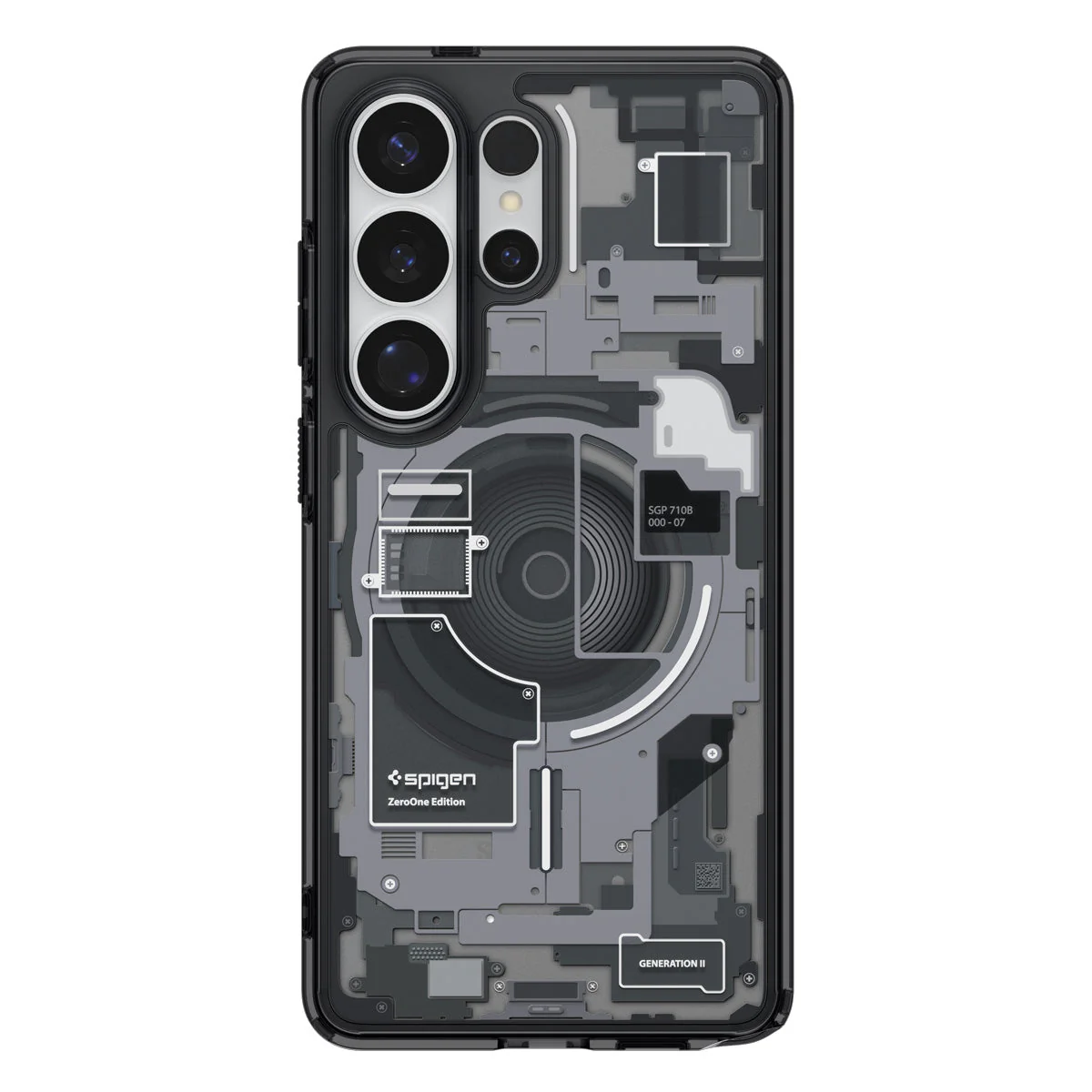 Handyhülle für Galaxy S26 Ultra, Spigen Ultra Hybrid Mag mit MagSafe, Rauchfarben-Grau (Zero One) - Image 10