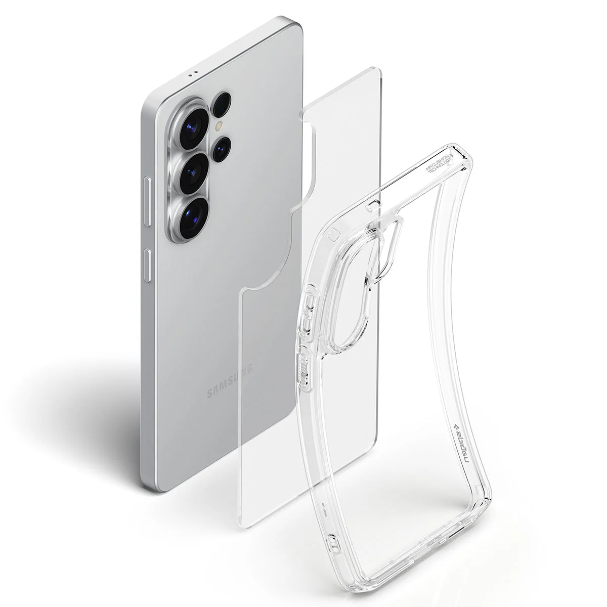 Handyhülle für Galaxy S26 Ultra, Spigen Ultra Hybrid, Transparent - Image 12