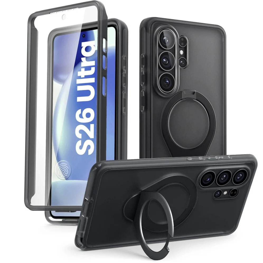 Handyhülle für Galaxy S26 Ultra, Supcase i-Blason Cosmo Mag RingStand SP mit MagSafe, Rauchfarben