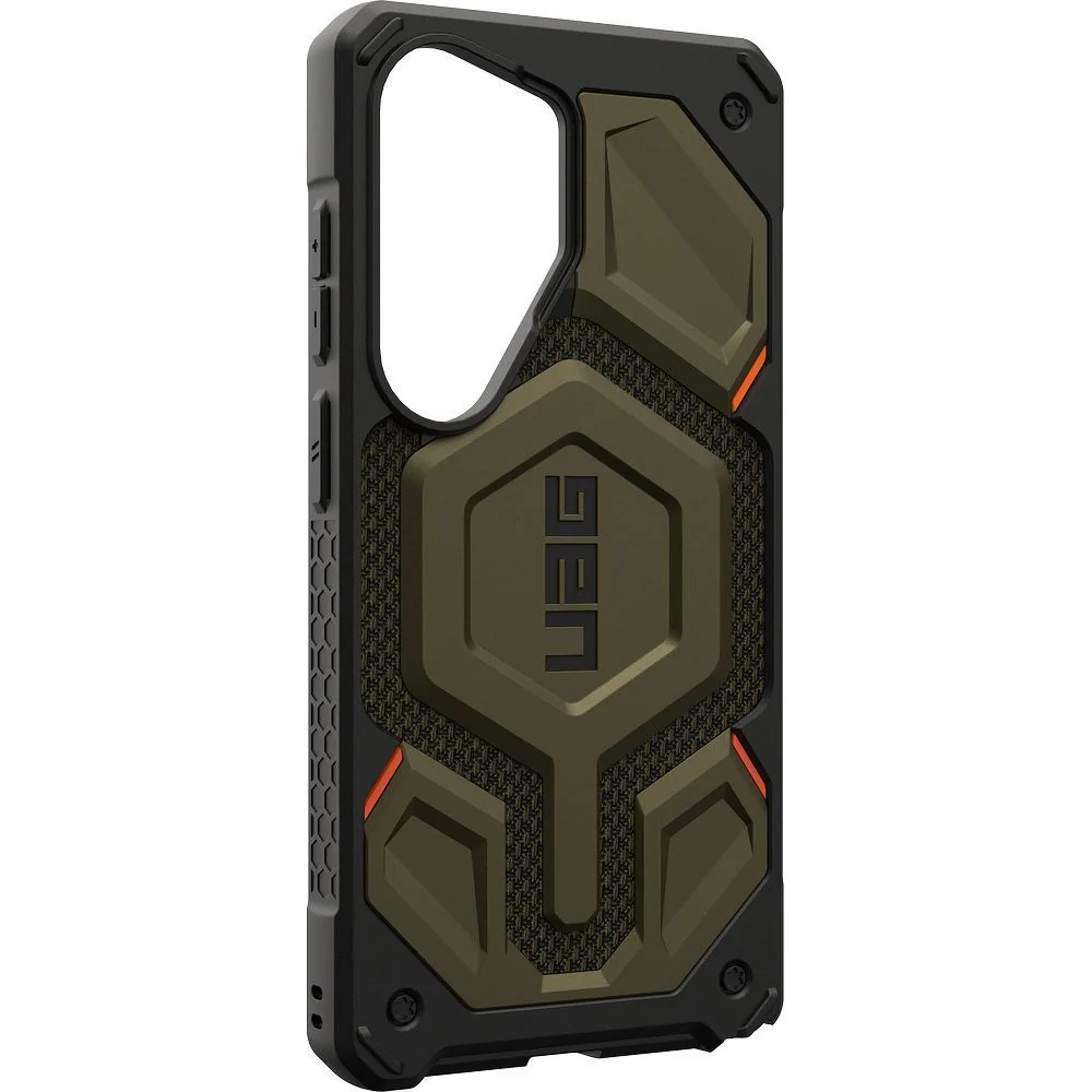 Handyhülle für Galaxy S26 Ultra, Urban Armor Gear Monarch Pro Mag mit MagSafe, Dunkelgrün mit Kevlar - Image 3