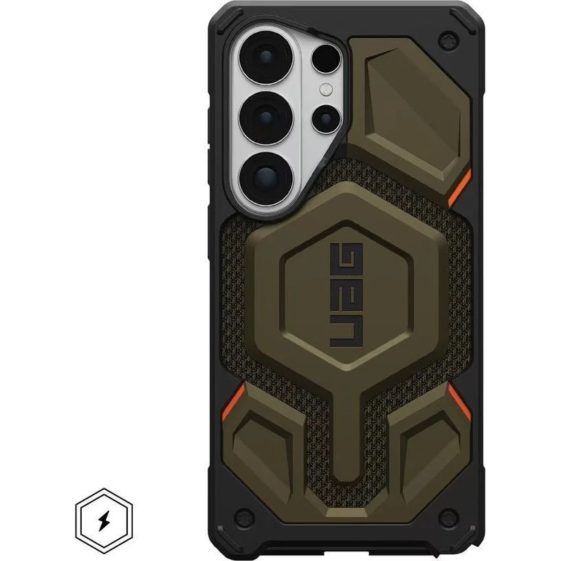 Handyhülle für Galaxy S26 Ultra, Urban Armor Gear Monarch Pro Mag mit MagSafe, Dunkelgrün mit Kevlar - Image 5