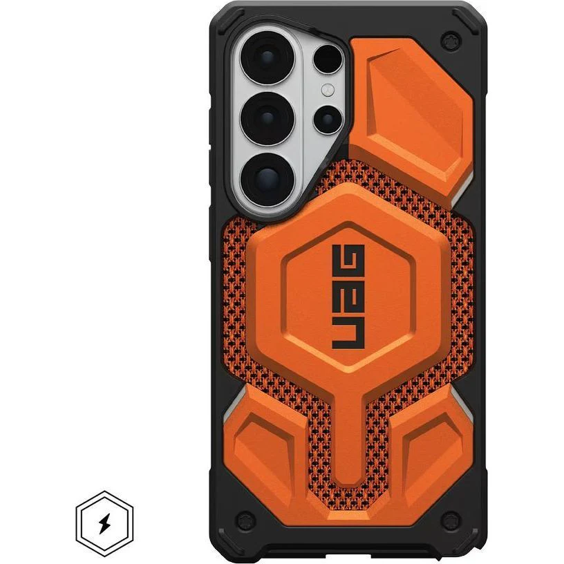 Handyhülle für Galaxy S26 Ultra, Urban Armor Gear Monarch Pro Mag mit MagSafe, Orange mit Kevlar - Image 5