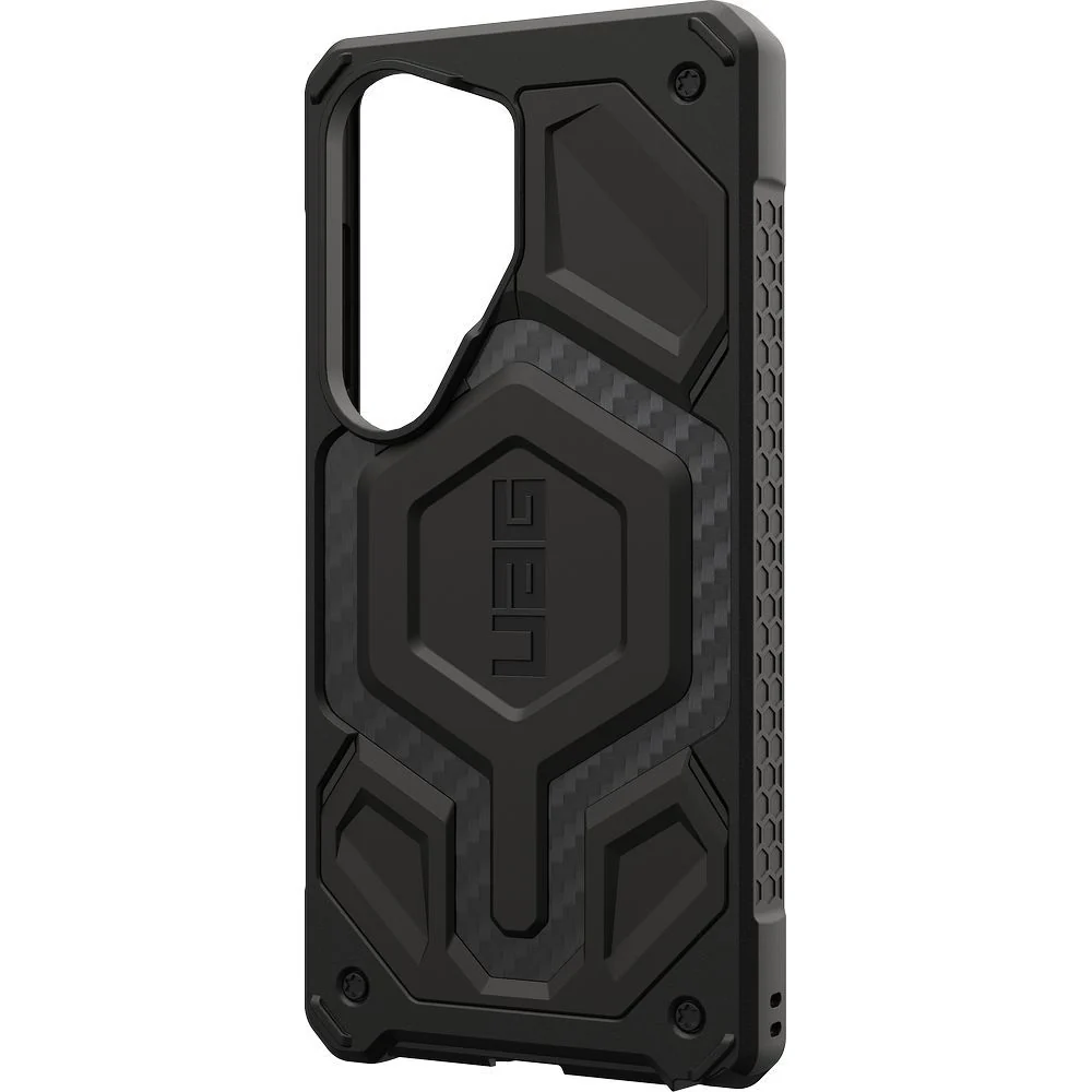 Handyhülle für Galaxy S26 Ultra, Urban Armor Gear Monarch Pro Mag mit MagSafe, Schwarz mit Kohlefaser - Image 2