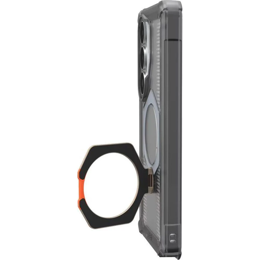 Handyhülle für Galaxy S26 Ultra, Urban Armor Gear Plasma XTE 360 Mag mit MagSafe, Transparent und Grau mit orangem Element - Image 3