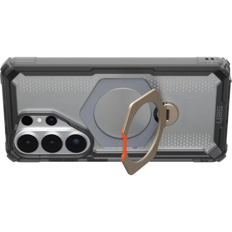 Handyhülle für Galaxy S26 Ultra, Urban Armor Gear Plasma XTE 360 Mag mit MagSafe, Transparent und Grau mit orangem Element - Image 9