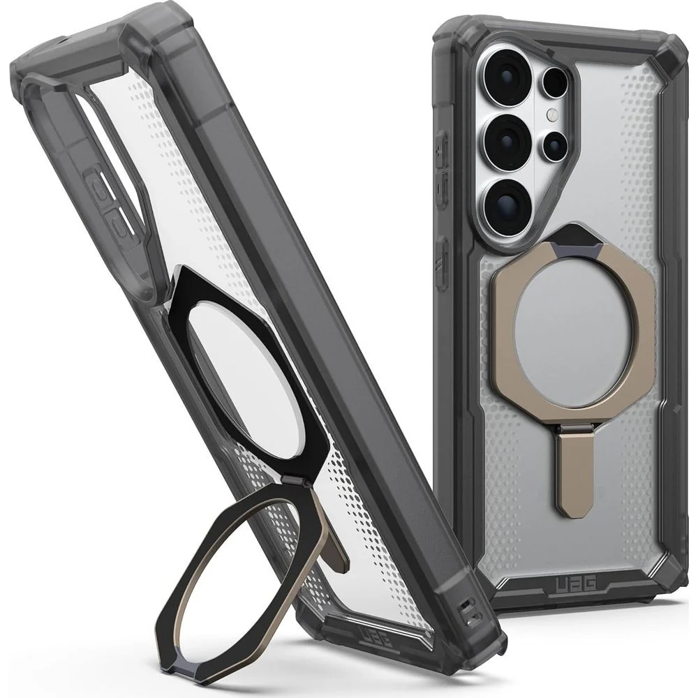 Handyhülle für Galaxy S26 Ultra, Urban Armor Gear Plasma XTE Mag mit MagSafe, Transparent und Grau mit titan Element - Image 8