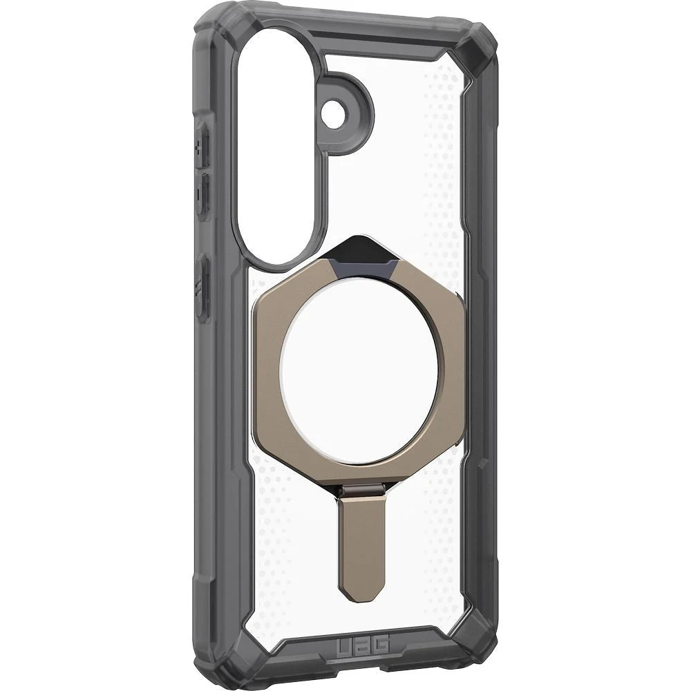 Handyhülle für Galaxy S26, Urban Armor Gear Plasma XTE Mag mit MagSafe, Transparent und Grau mit titan Element - Image 3