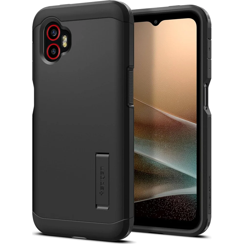 Handyhülle für Galaxy Xcover 7 Pro, Spigen Tough Armor, Schwarz - Image 2