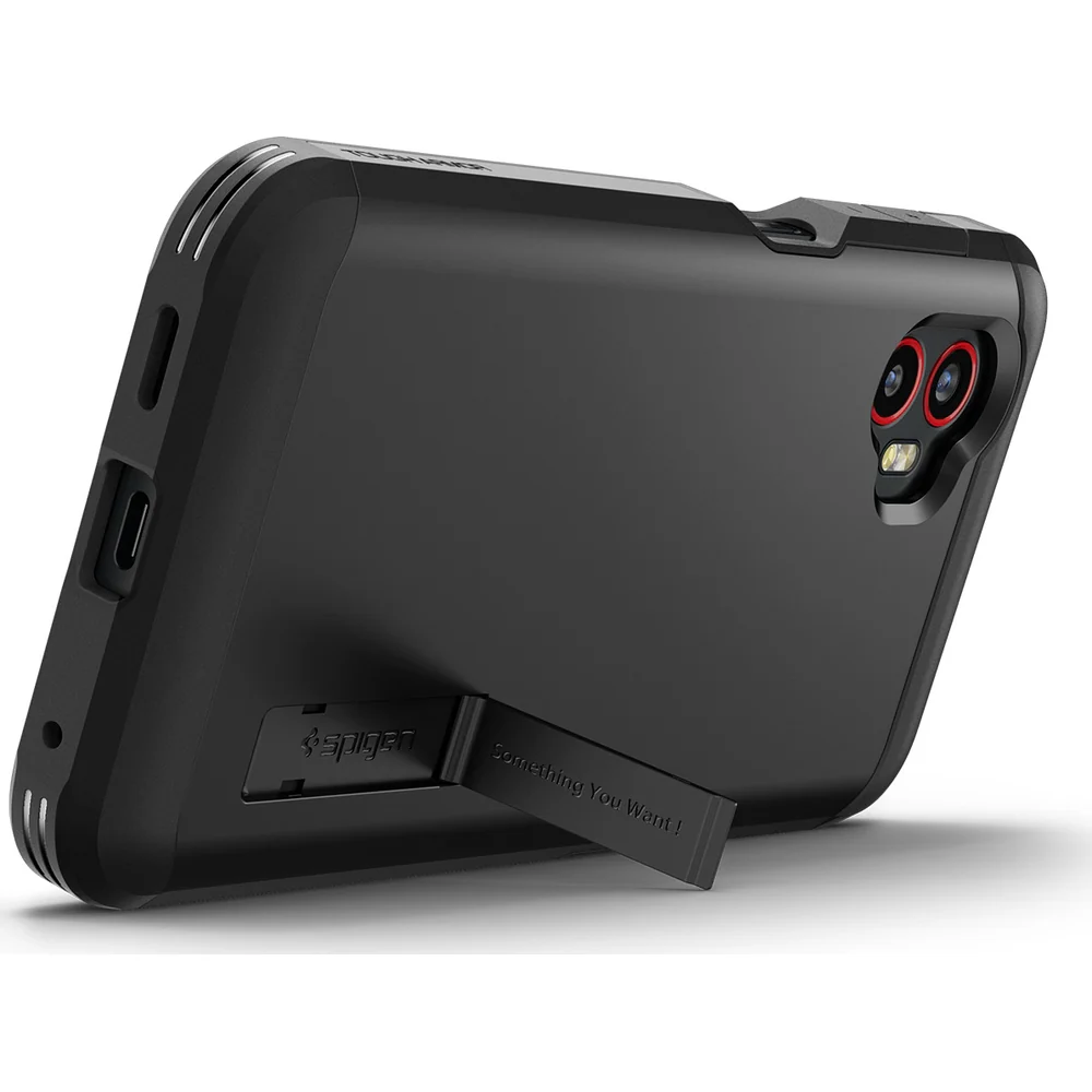 Handyhülle für Galaxy Xcover 7 Pro, Spigen Tough Armor, Schwarz - Image 5
