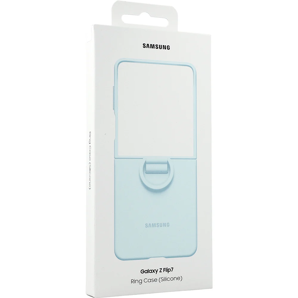 Handyhülle für Galaxy Z Flip7, Samsung Silicone Case Ring, Minze - Image 7