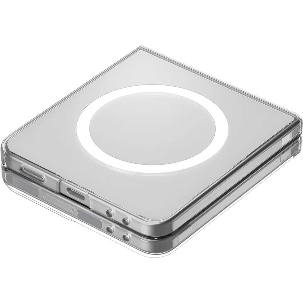 Handyhülle für Galaxy Z Flip7, Spigen Air Skin Mag für MagSafe, Transparent-Weiß - Image 10
