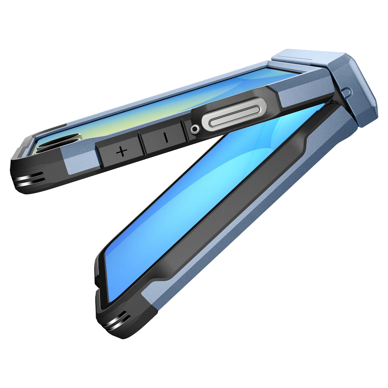 Handyhülle für Galaxy Z Flip7, Spigen Tough Armor Pro Mag mit MagSafe, Blau - Image 11
