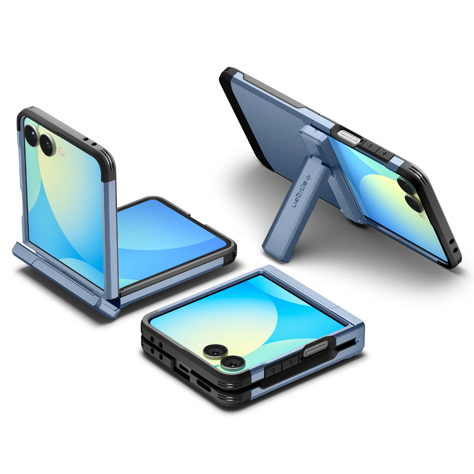 Handyhülle für Galaxy Z Flip7, Spigen Tough Armor Pro Mag mit MagSafe, Blau - Image 18