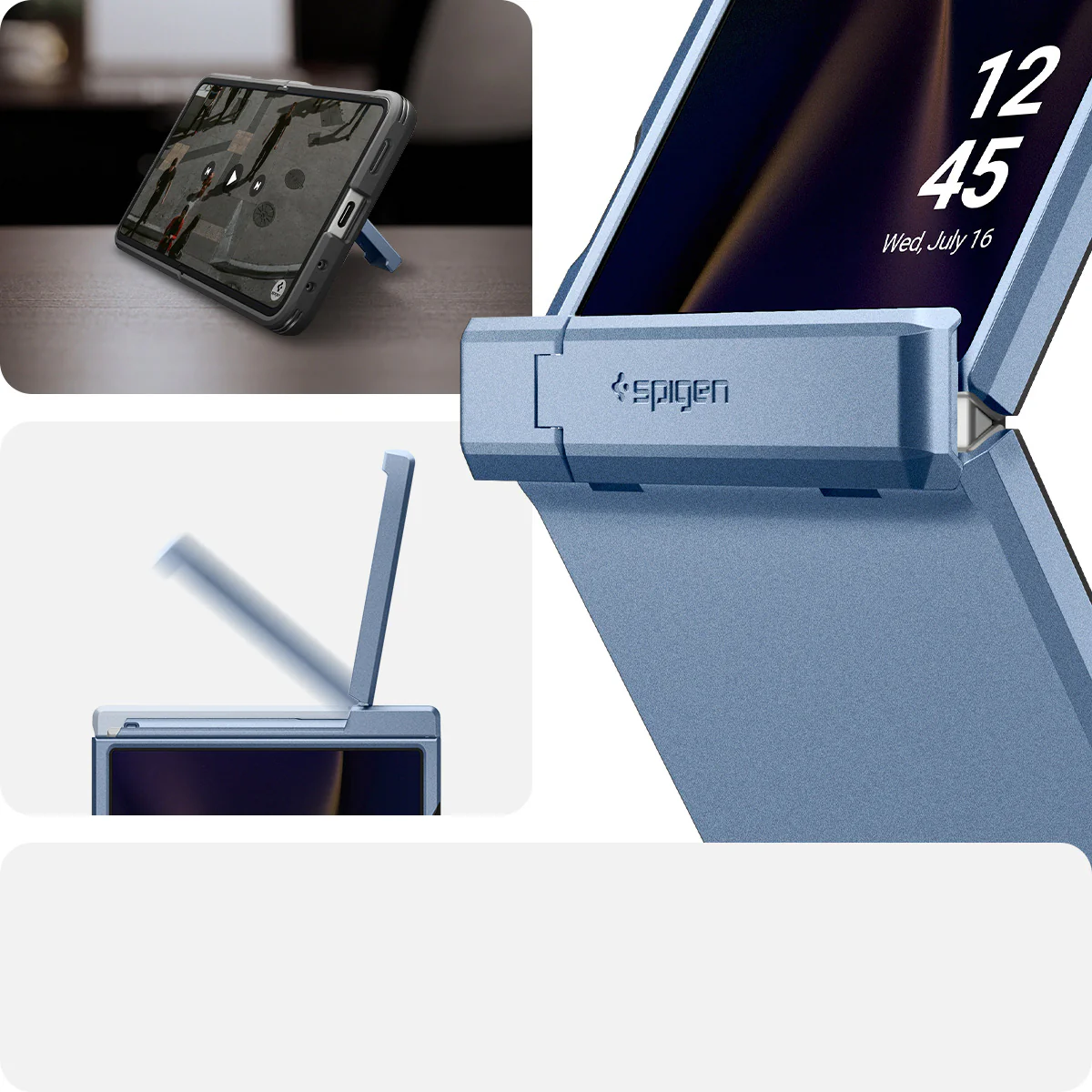 Handyhülle für Galaxy Z Flip7, Spigen Tough Armor Pro Mag mit MagSafe, Blau - Image 22