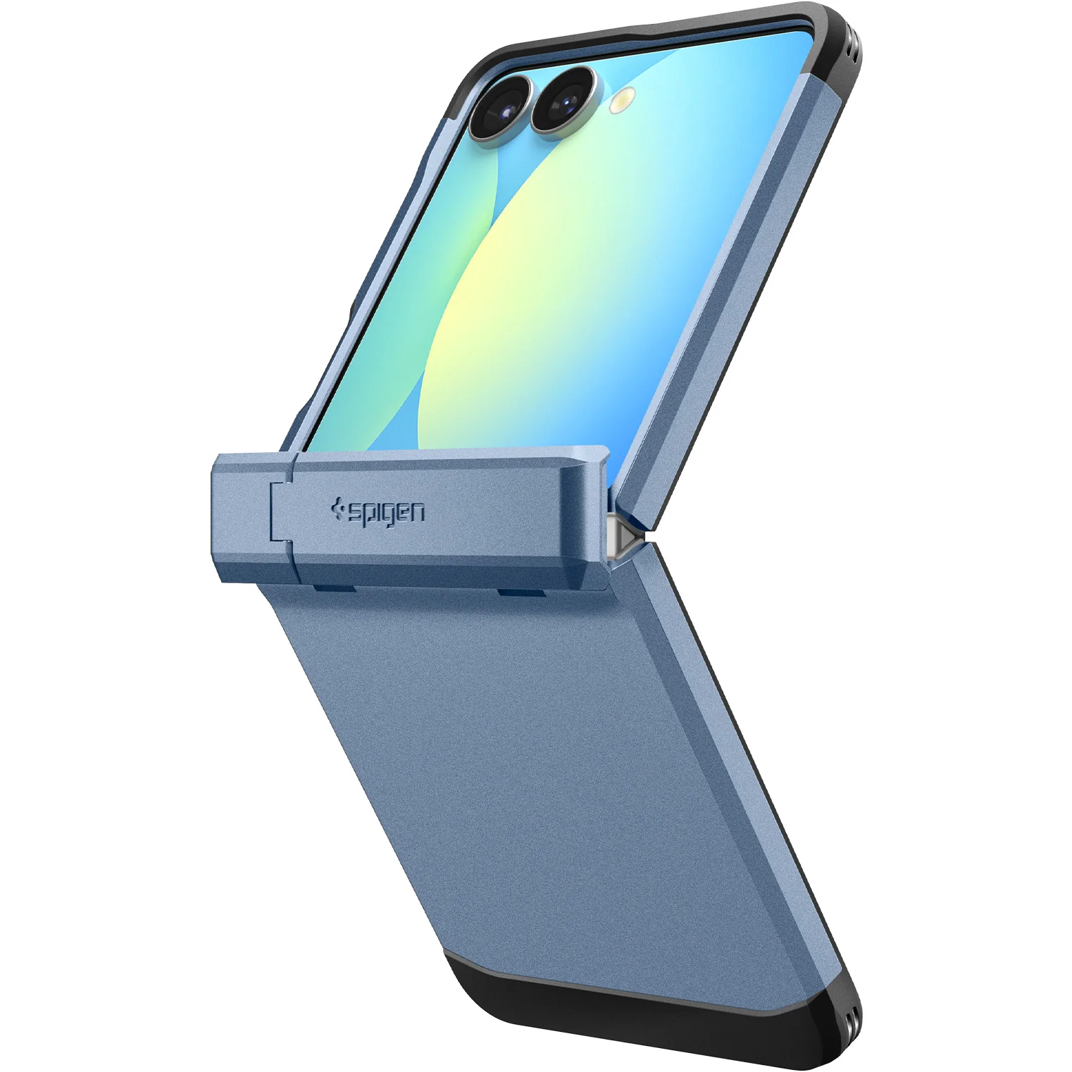 Handyhülle für Galaxy Z Flip7, Spigen Tough Armor Pro Mag mit MagSafe, Blau - Image 3