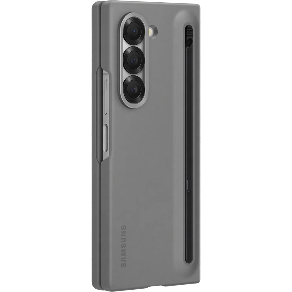 Handyhülle für Galaxy Z Fold6, Samsung Slim S-Pen Case + Stift, Grau - Image 3