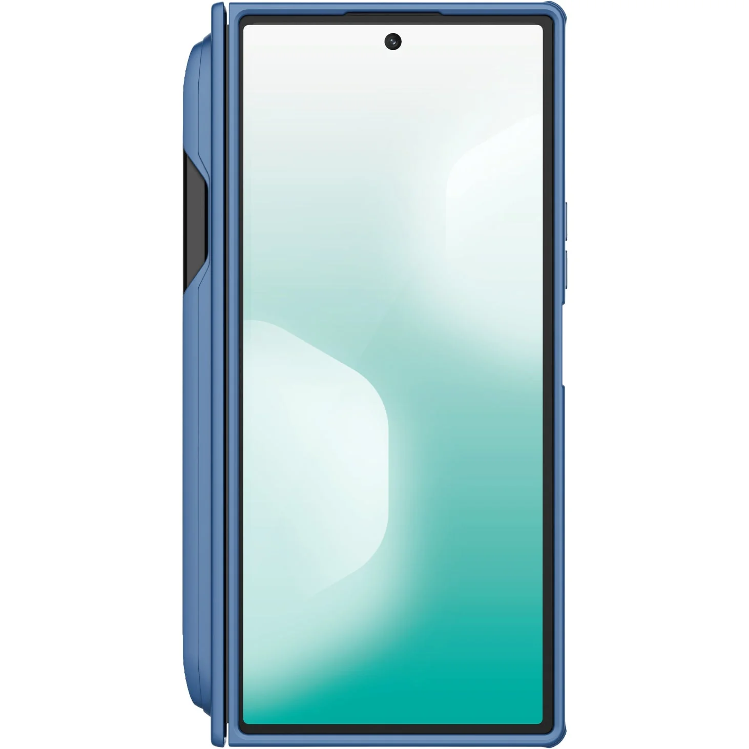Handyhülle für Galaxy Z Fold7 mit MagSafe, Nillkin Super Frosted Shield Fold Magnetic S-Pen + Stift, Blau - Image 4