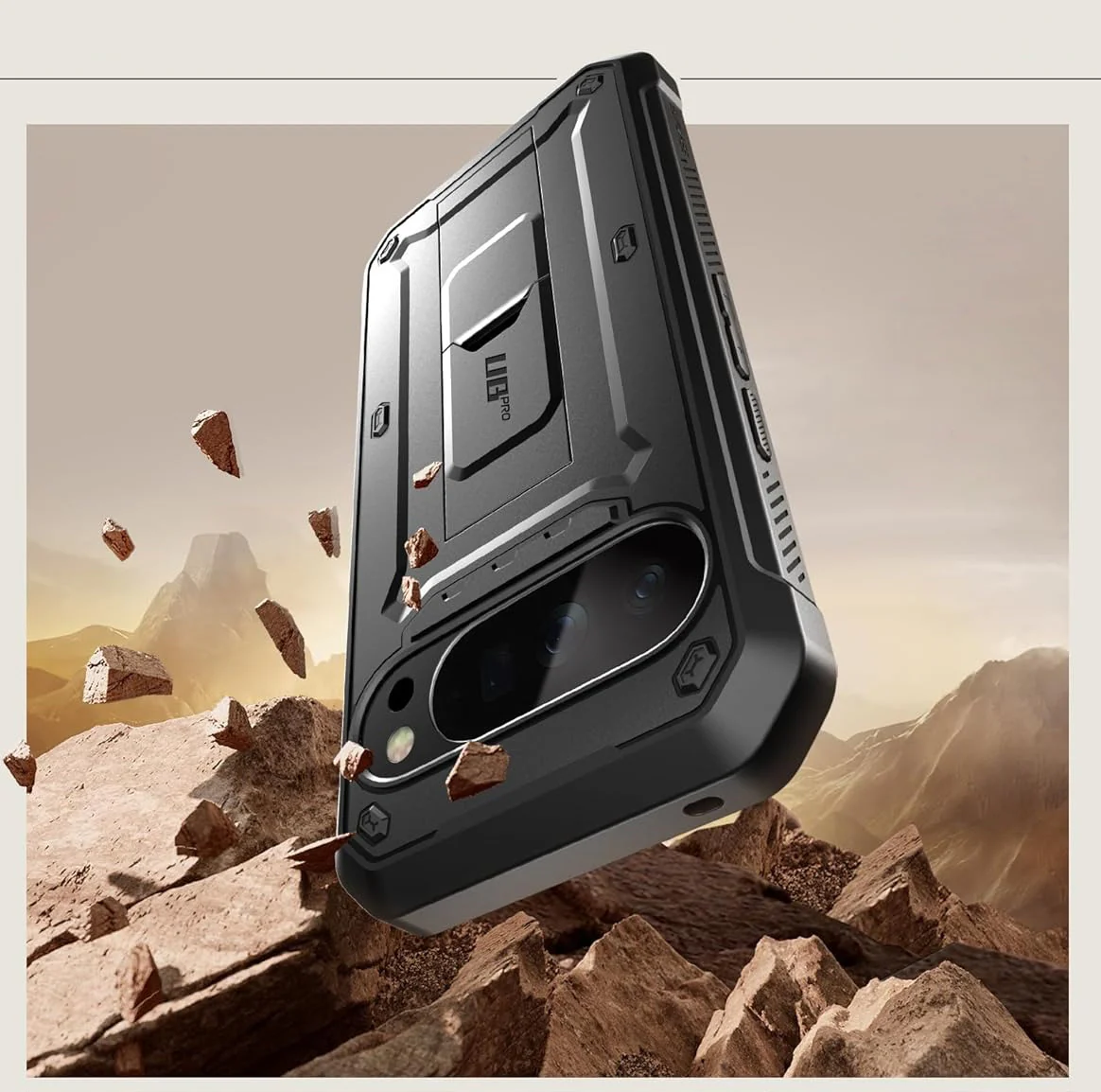 Handyhülle für Google Pixel 10 / 10 Pro, Supcase UB Pro SP, Schwarz - Image 5