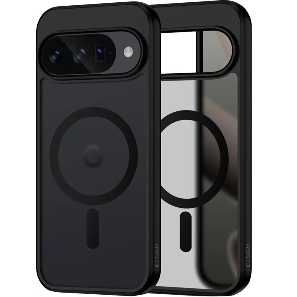 Handyhülle für Google Pixel 10 / 10 Pro, Tech-Protect MagMat MagSafe, Rauchfarben-Schwarz - Image 3