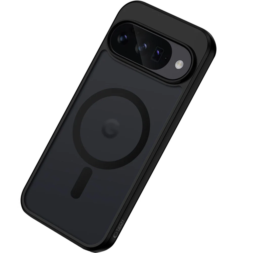 Handyhülle für Google Pixel 10 / 10 Pro, Tech-Protect MagMat MagSafe, Rauchfarben-Schwarz - Image 4