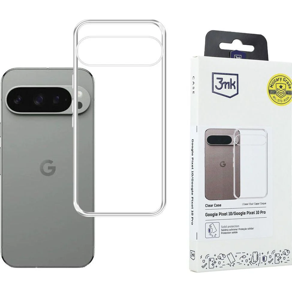 Handyhülle für Google Pixel 10 Pro / Pixel 10, 3mk Clear Case, Transparent - Image 5