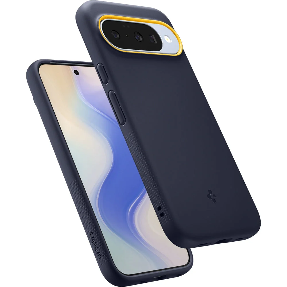 Handyhülle für Google Pixel 10 Pro / Pixel 10, Spigen Nano Pop Mag mit MagSafe, Dunkelblau und Gelb - Image 14