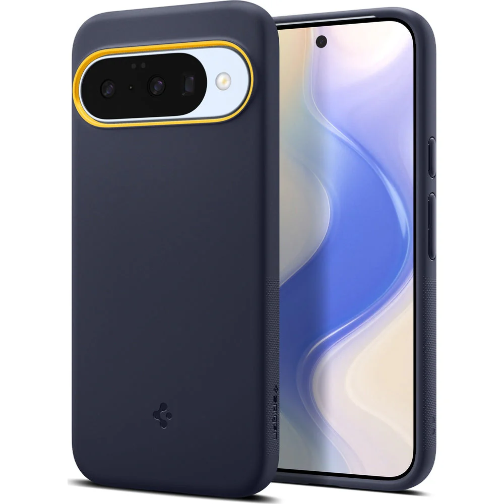 Handyhülle für Google Pixel 10 Pro / Pixel 10, Spigen Nano Pop Mag mit MagSafe, Dunkelblau und Gelb - Image 7