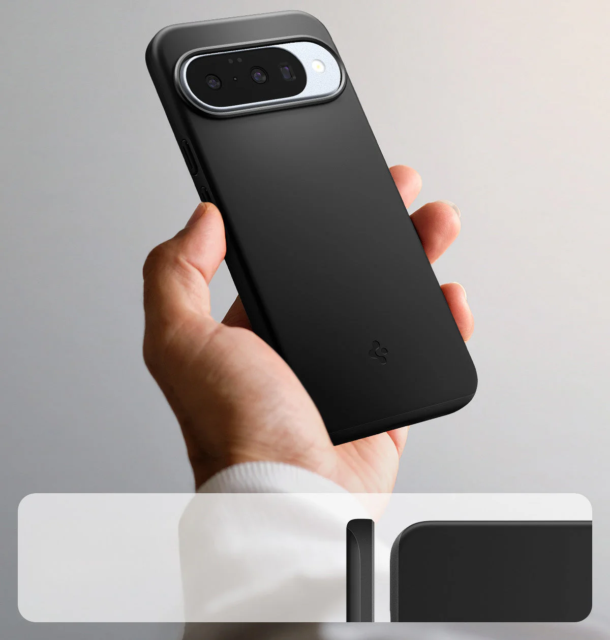 Handyhülle für Google Pixel 10 Pro / Pixel 10, Spigen Thin Fit Mag mit MagSafe, Schwarz - Image 6