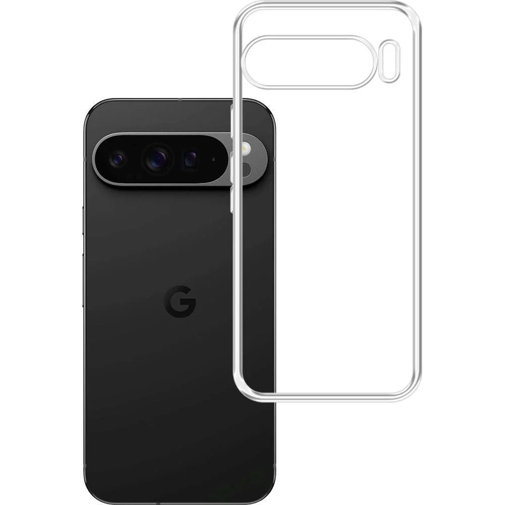 Handyhülle für Google Pixel 10 Pro XL, 3mk Clear Case, Transparent