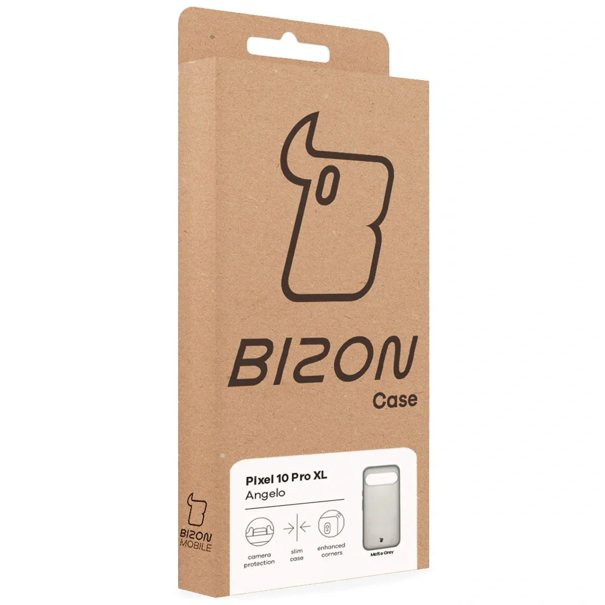 Handyhülle für Pixel 10 Pro XL, Bizon Case Angelo, Durchscheinend mit grauem Rahmen - Image 6