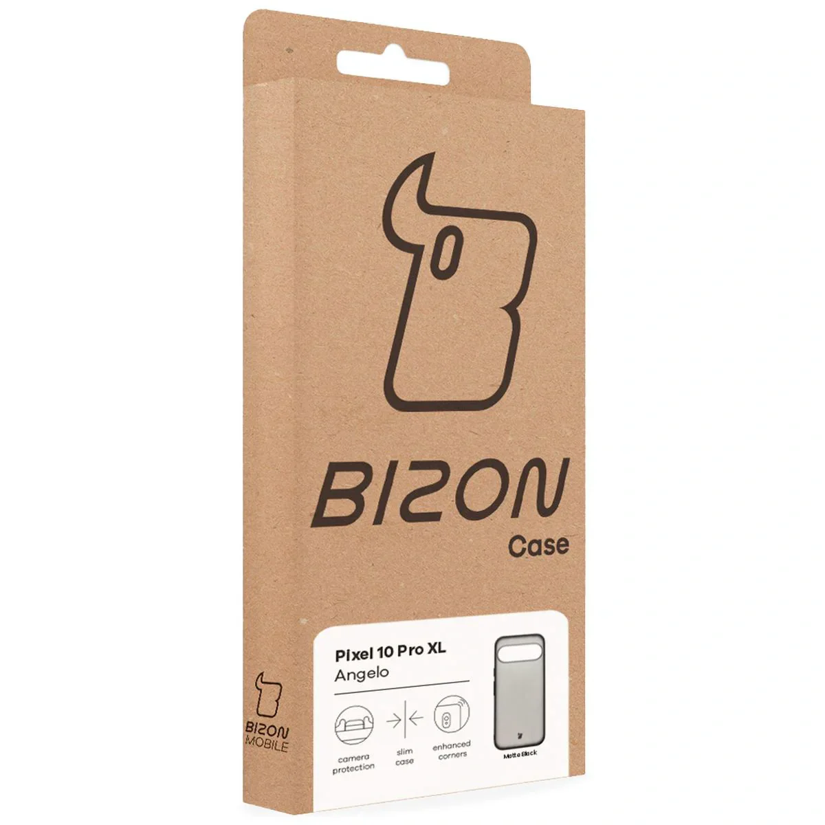 Handyhülle für Pixel 10 Pro XL, Bizon Case Angelo, Durchscheinend mit schwarzem Rahmen - Image 6