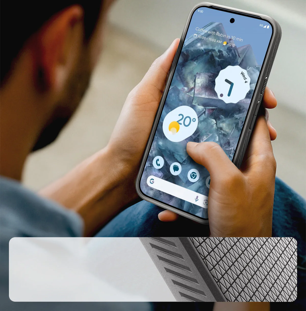 Handyhülle für Google Pixel 10 Pro XL, Spigen Liquid Air Mag mit MagSafe, Grau - Image 13