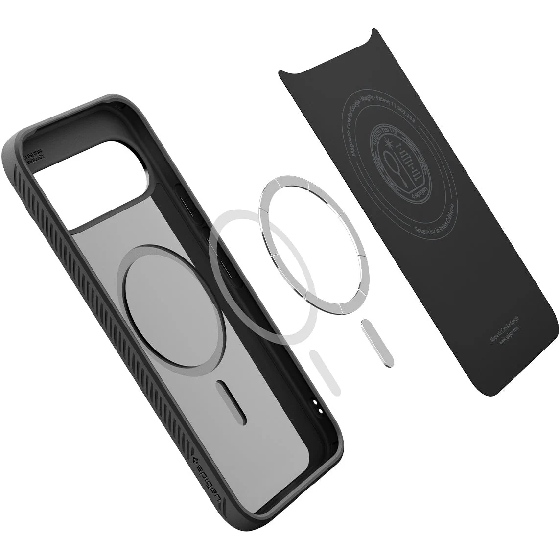 Handyhülle für Google Pixel 10 Pro XL, Spigen Liquid Air Mag mit MagSafe, Schwarz - Image 11