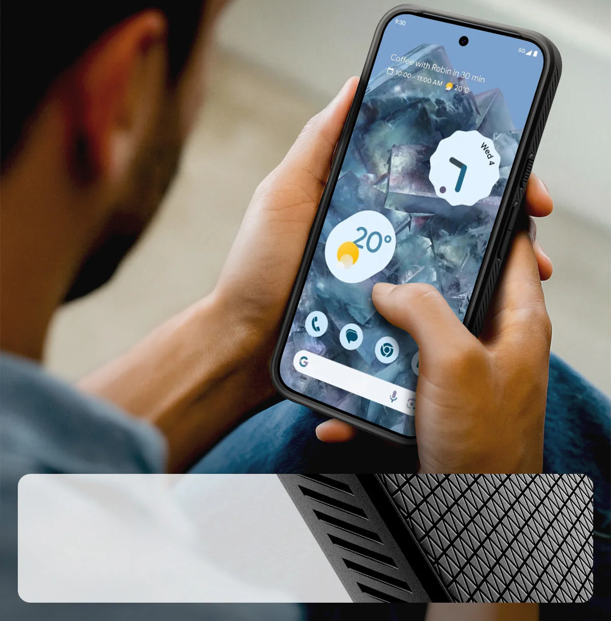 Handyhülle für Google Pixel 10 Pro XL, Spigen Liquid Air, Schwarz - Image 16