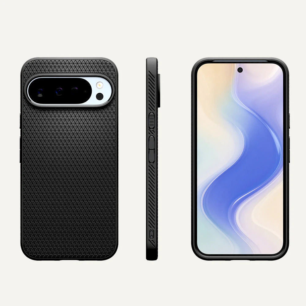 Handyhülle für Google Pixel 10 Pro XL, Spigen Liquid Air, Schwarz - Image 2