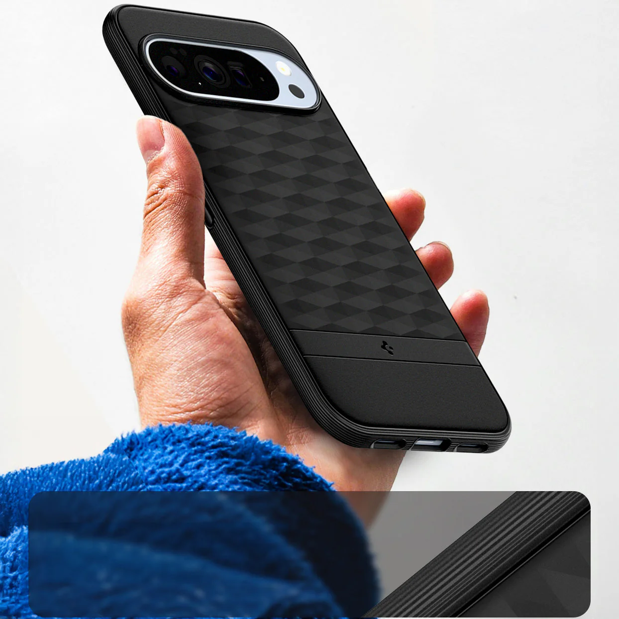 Handyhülle für Google Pixel 10 Pro XL, Spigen Parallax Mag mit MagSafe, Schwarz - Image 8