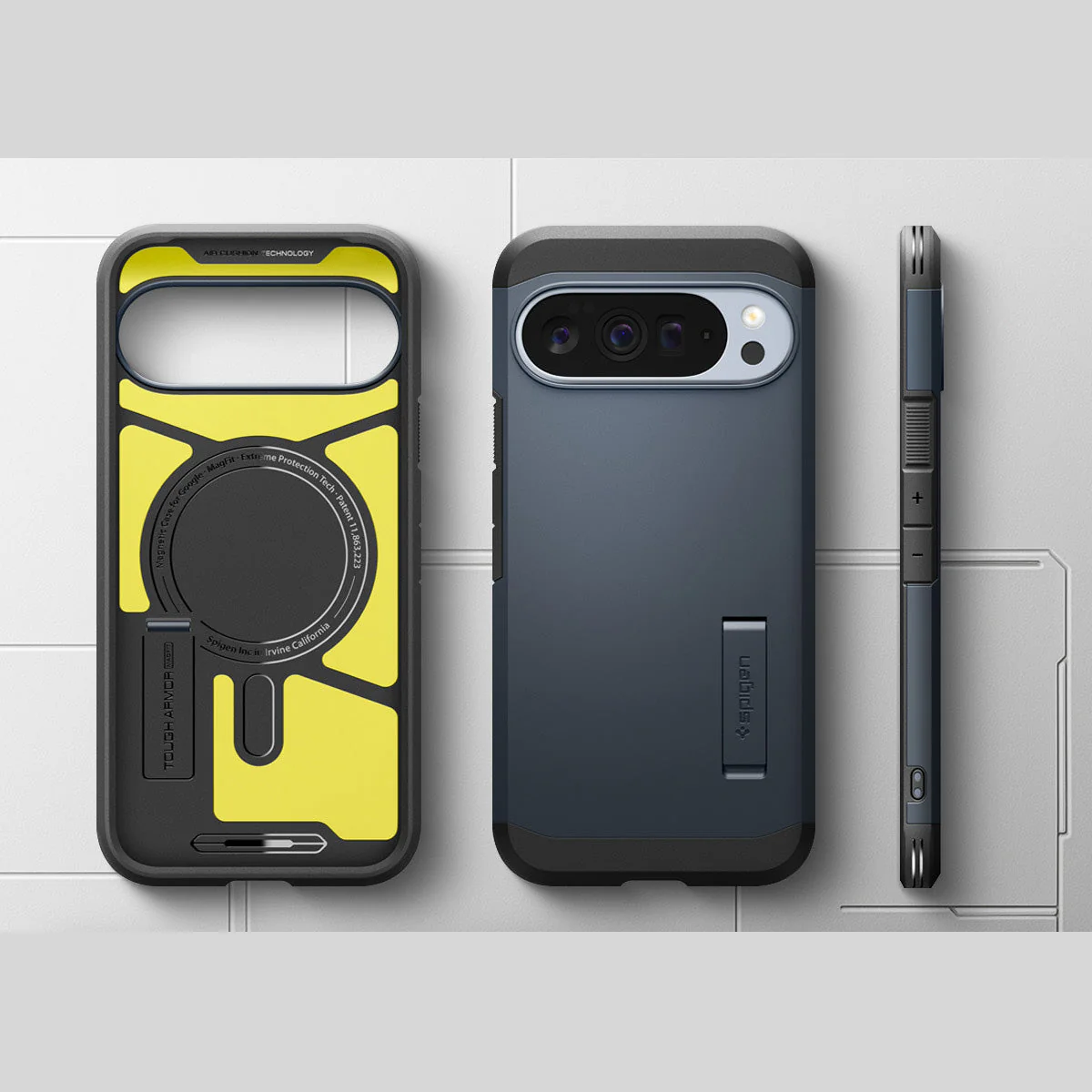 Handyhülle für Google Pixel 10 Pro XL, Spigen Tough Armor Mag mit MagSafe, Dunkelblau - Image 6