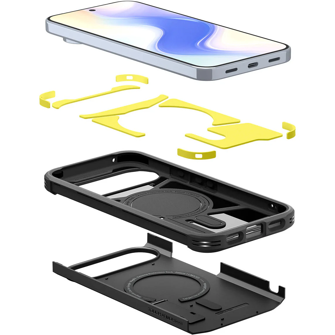 Handyhülle für Google Pixel 10 Pro XL, Spigen Tough Armor Mag mit MagSafe, Schwarz - Image 15