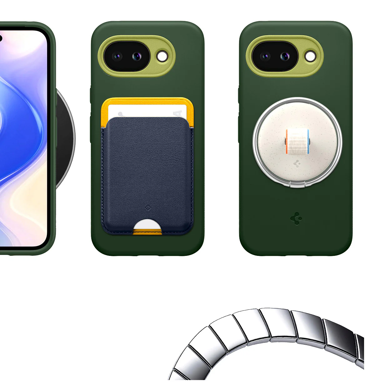 Handyhülle für Google Pixel 10a, Spigen Nano Pop Mag mit MagSafe, Grün - Image 6