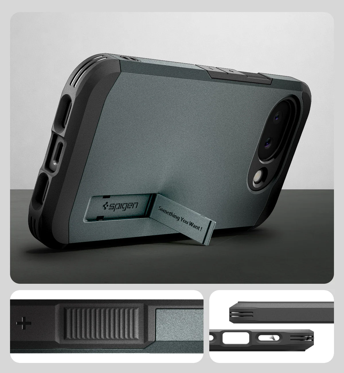 Handyhülle für Google Pixel 10a, Spigen Tough Armor Mag mit MagSafe, Grün - Image 4