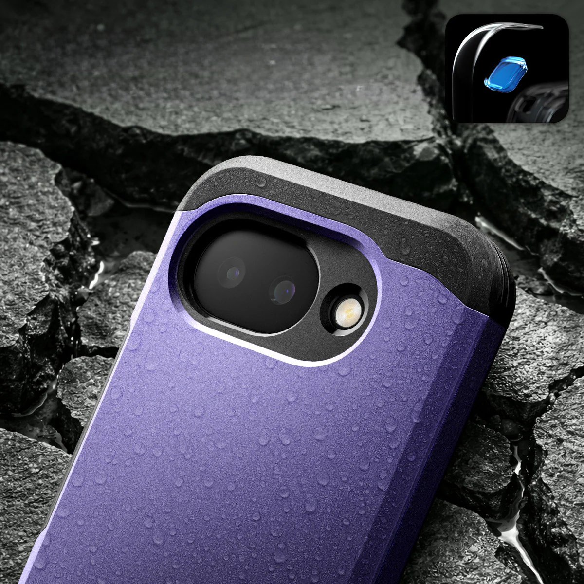 Handyhülle für Google Pixel 10a, Spigen Tough Armor Mag mit MagSafe, Violett - Image 5