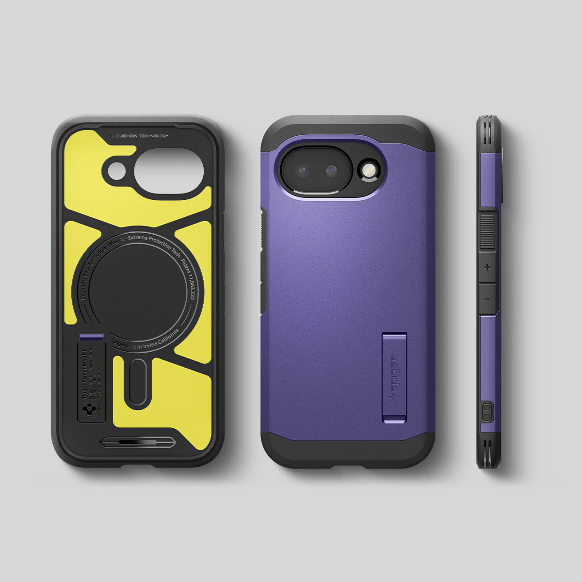 Handyhülle für Google Pixel 10a, Spigen Tough Armor Mag mit MagSafe, Violett - Image 6