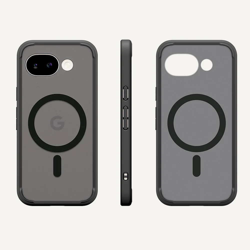 Handyhülle für Google Pixel 10a, Spigen Ultra Hybrid Mag mit MagSafe, Durchscheinend-Schwarz - Image 2