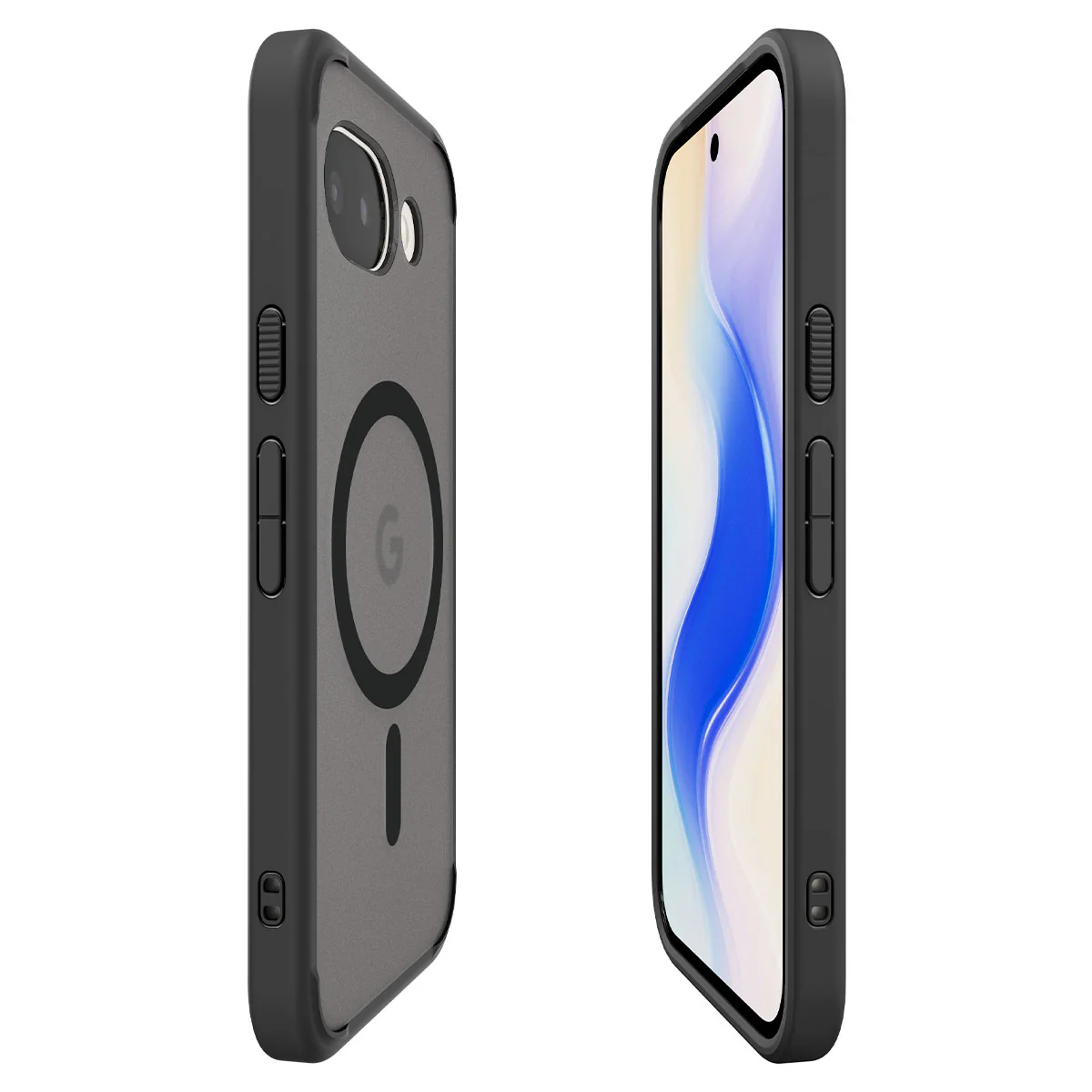 Handyhülle für Google Pixel 10a, Spigen Ultra Hybrid Mag mit MagSafe, Durchscheinend-Schwarz - Image 3