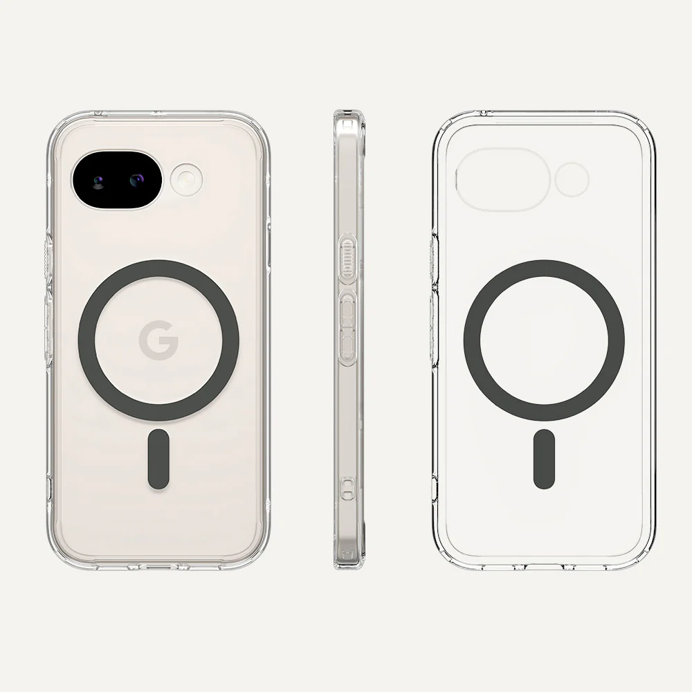Handyhülle für Google Pixel 10a, Spigen Ultra Hybrid Mag mit MagSafe, Transparent-Grau - Image 2
