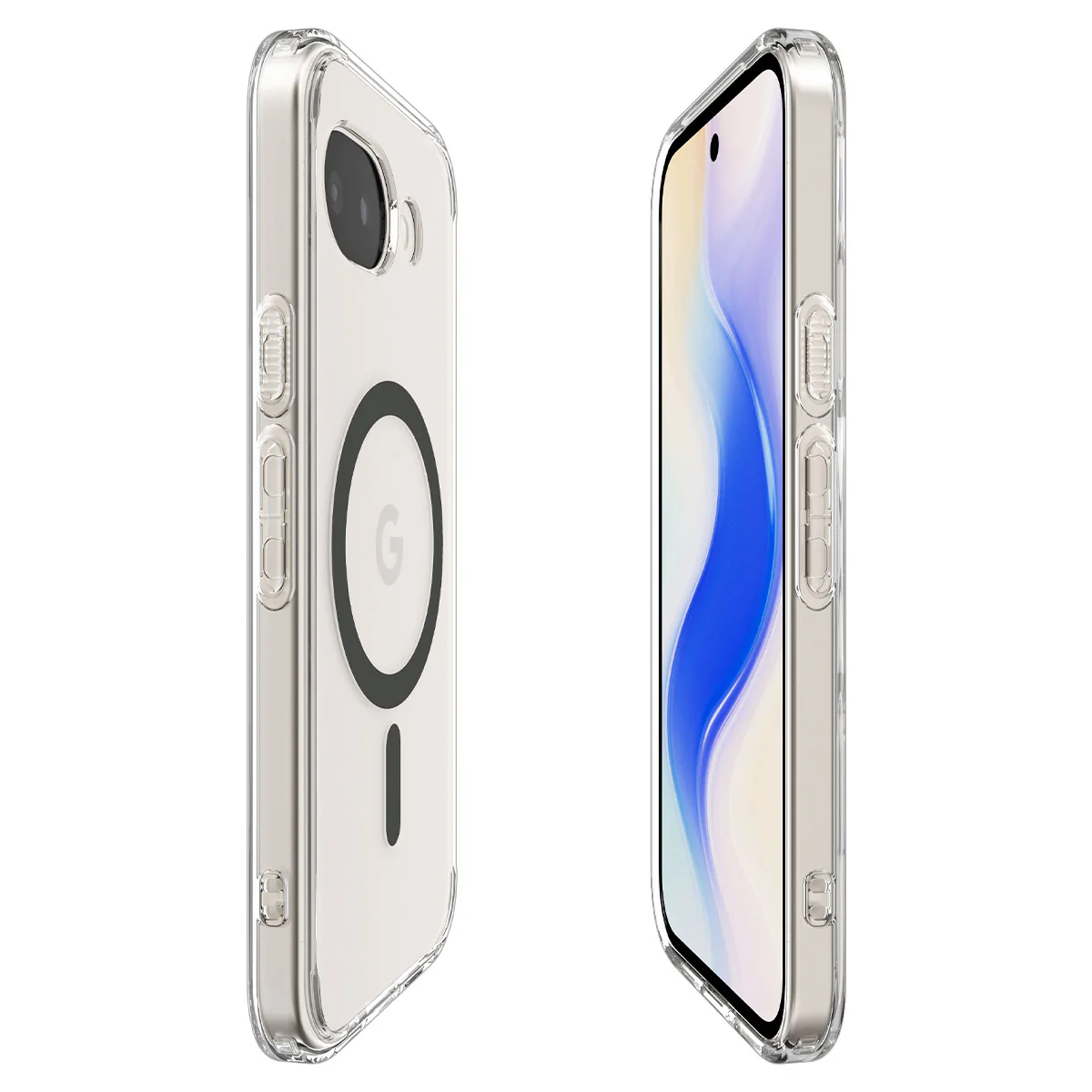 Handyhülle für Google Pixel 10a, Spigen Ultra Hybrid Mag mit MagSafe, Transparent-Grau - Image 3