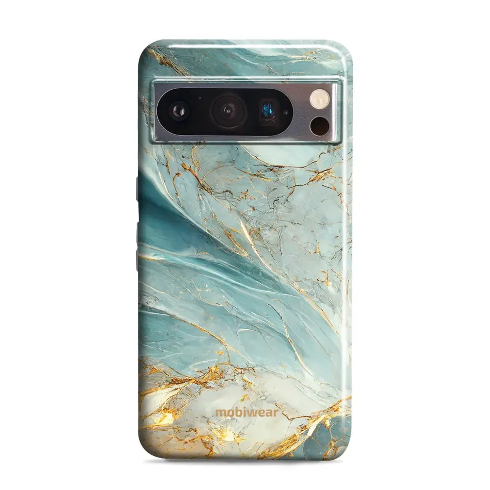 Handyhülle für Google Pixel 8 Pro, Mobiwear Elite Pro, Adern des Azur