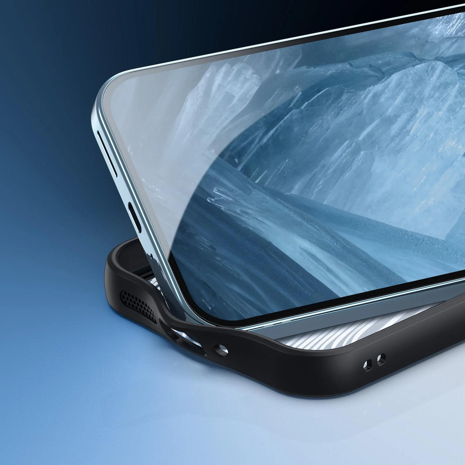 Handyhülle für Google Pixel 9 Pro XL, Dux Ducis Aimo, Schwarz-Transparent - Image 12
