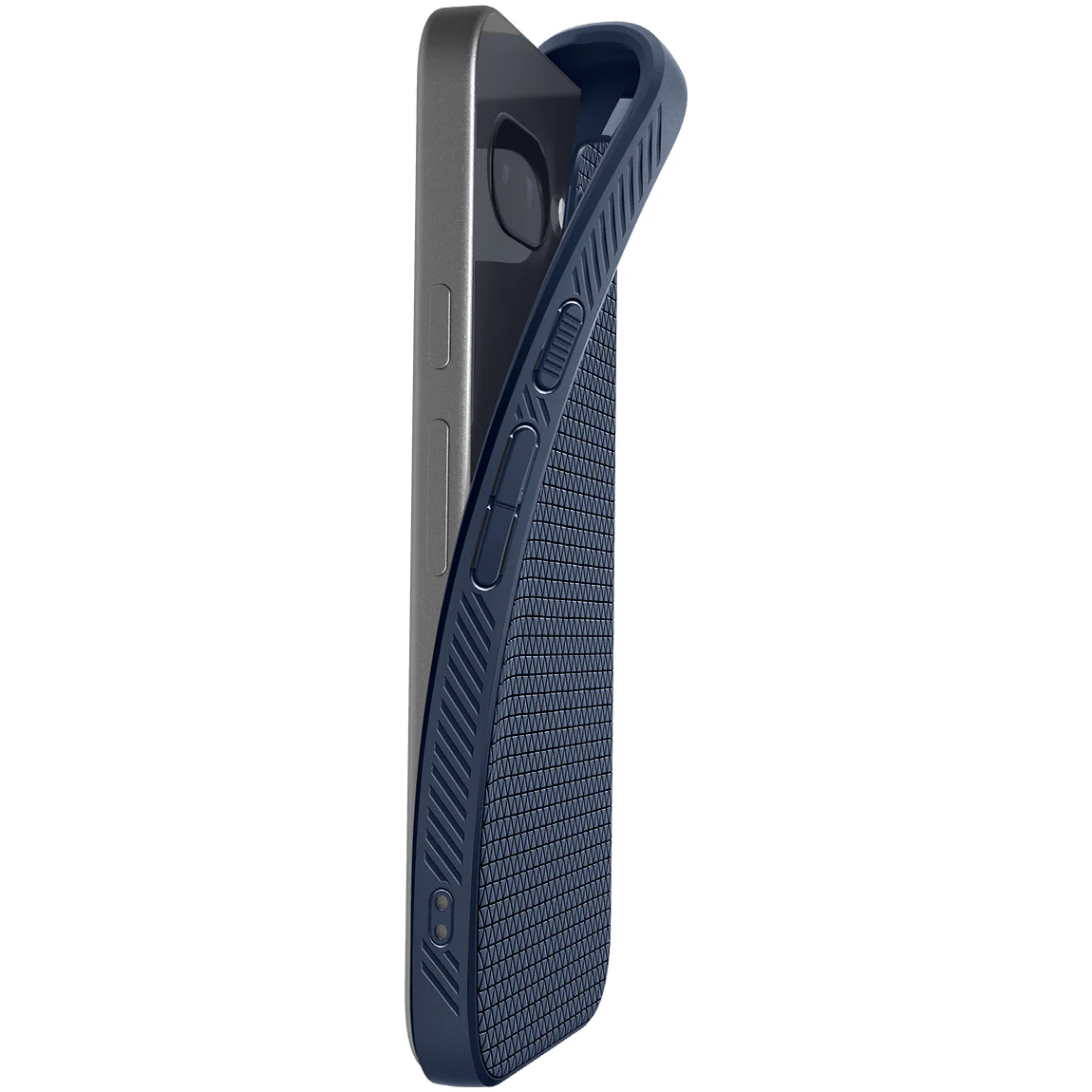 Handyhülle für Google Pixel 9a, Spigen Liquid Air, Dunkelblau - Image 10