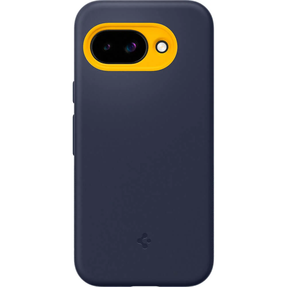 Handyhülle für Google Pixel 9a, Spigen Nano Pop Mag mit MagSafe, Dunkelblau-Gelb - Image 3